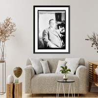 Historic Framed Print, C.B. Hudspeth, Texas,  17-7/8" x 21-7/8"