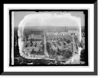 Union Station & dormitories from Cap. Dome, Antique Poster