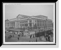 Historic Framed Print, The New York Public Library, New York, N.Y.,  17-7/8" x 21-7/8"