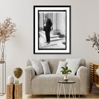 Historic Framed Print, Capt. Robt. G. Woodside, 6/16/21,  17-7/8" x 21-7/8"