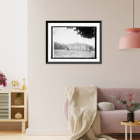 Historic Framed Print, D.A.R. breaking ground for Annex, 6/6/21,  17-7/8" x 21-7/8"