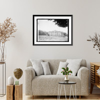 Historic Framed Print, D.A.R. breaking ground for Annex, 6/6/21,  17-7/8" x 21-7/8"