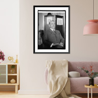 Historic Framed Print, Geo. S. Graham of Pa.,  17-7/8" x 21-7/8"