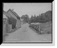 Historic Framed Print, Along the shore road, Magnolia, Mass.,  17-7/8" x 21-7/8"