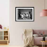 Historic Framed Print, Dr. Bauldwin [i.e., Baldwin?], Public Health Service - 2,  17-7/8" x 21-7/8"