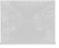 Historic Framed Print, Pergola, North Shore Grill Club, Magnolia, Mass.,  17-7/8" x 21-7/8"