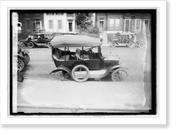 Historic Framed Print, Wash. Va. RR Co. auto wreck,  17-7/8" x 21-7/8"