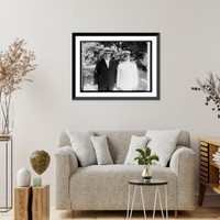 Historic Framed Print, Vice Admiral Hilary P. Jones & Denby, 7/14/21 - 2,  17-7/8" x 21-7/8"