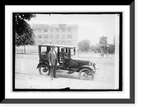 Historic Framed Print, Senator Borah, 7/16/21,  17-7/8" x 21-7/8"