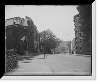 Historic Framed Print, Maple St. [Street], Springfield, Mass.,  17-7/8" x 21-7/8"