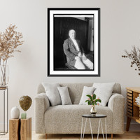 Historic Framed Print, Cyrenus Cole of Iowa - 2,  17-7/8" x 21-7/8"