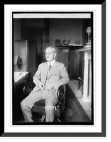 Historic Framed Print, Sen. Geo. P. McLean - 2,  17-7/8" x 21-7/8"