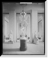 Historic Framed Print, Egyptian Gallery, Brooklyn Institute of Arts and Sciences,  17-7/8" x 21-7/8"