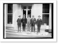 Historic Framed Print, Miner's Committee at W.H., [10/4/21],  17-7/8" x 21-7/8"