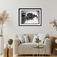 Historic Framed Print, Pou. (5th from left) Rules Com., [10/19/21],  17-7/8" x 21-7/8"