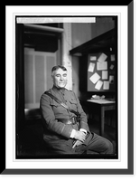 Historic Framed Print, Col. John T. Axton, Chief of Chaplains, U.S.A., 11/2/21,  17-7/8" x 21-7/8"