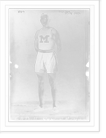 Historic Framed Print, G.A. Dull, Univ. of Michigan, athlete,  17-7/8" x 21-7/8"