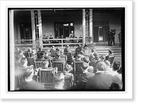 Historic Framed Print, Opening of training center, Silver Spring,  17-7/8" x 21-7/8"