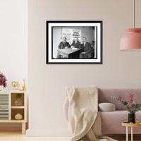 Historic Framed Print, Dr. Kawa Kimi, Fredk. J. Libby, Francis E. Pollard, 12/6/21,  17-7/8" x 21-7/8"