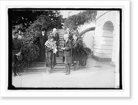 Historic Photo Print - Mrs. Harding & A.W. Mellon, 1921