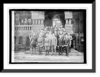 Historic Framed Print, Group at Italian Embassy, [12/20/21],  17-7/8" x 21-7/8"