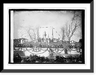 Unveiling Joan de Arc statue, 1/6/22, Vintage Poster