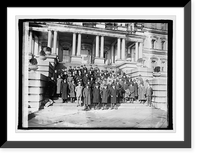 Historic Framed Print, American Del. to Arms Conf.,  17-7/8" x 21-7/8"