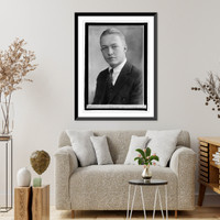 Historic Framed Print, Chas. Denby, Jr., 2/15/22,  17-7/8" x 21-7/8"