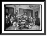 Historic Framed Print, Swearing of Hubert Work, [3/4/22],  17-7/8" x 21-7/8"