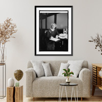 Miss Edna Annett Beveridge, 3/18/22 Classic, Antique Print