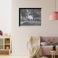 West St. Street from City Hall Park, Pittsfield, Mass. Classic, Antique Wall Art