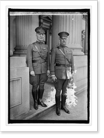 Lt. Col. Chas. H. Morrow, Brig. Gen'l Wm. S. Grave, Historic Print