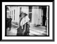 Historic Framed Print, Mrs. Howard Chandler Christie, [4/24/22],  17-7/8" x 21-7/8"