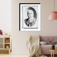 W.G. Conrad, cameo portrait Classic, Vintage Wall Art