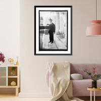 Historic Framed Print, Francis F. Gillen, 4/15/22,  17-7/8" x 21-7/8"