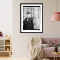 Historic Framed Print, Uncle Joe Cannon, [5/8/22],  17-7/8" x 21-7/8"
