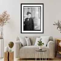 Historic Framed Print, Uncle Joe Cannon, [5/8/22],  17-7/8" x 21-7/8"