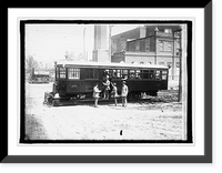 White Rail gas car, 4/25/22 Classic, Antique Poster