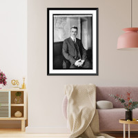 Historic Framed Print, Gov. Robt. A Cooper of S.C., 5/23/22,  17-7/8" x 21-7/8"