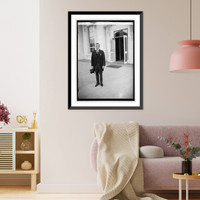 Historic Framed Print, Francisco Sanchez Latour, 5/23/22,  17-7/8" x 21-7/8"