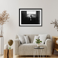 Historic Framed Print, Edwn Markham, dedication Lincoln Memorial, 5/30/22,  17-7/8" x 21-7/8"