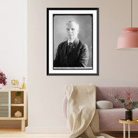 Historic Framed Print, Judge Jno. P. Briscoe,  17-7/8" x 21-7/8"