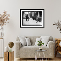 Historic Framed Print, Ambassador Ricci of Italy, 6/12/22,  17-7/8" x 21-7/8"