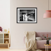 Historic Framed Print, Dr. Paul S. Gault & Dr. H.D. Wengard, 9/12/22,  17-7/8" x 21-7/8"