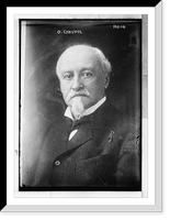 O. Chanute, portrait bust, Vintage Print