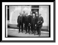 Historic Framed Print, Northern Baptist Convention group, 9/28/22,  17-7/8" x 21-7/8"