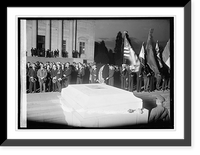 Historic Framed Print, Am. Legion at Arlington, 10/11/22 - 2,  17-7/8" x 21-7/8"