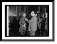 Historic Framed Print, Weeks decoration, Genl. Sm'l. H. Wolfe, 10/19/22,  17-7/8" x 21-7/8"