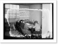 Historic Framed Print, Voting, 10/20/22,  17-7/8" x 21-7/8"