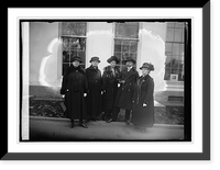 Historic Framed Print, German W.C.T.W. group, 11/23/22,  17-7/8" x 21-7/8"